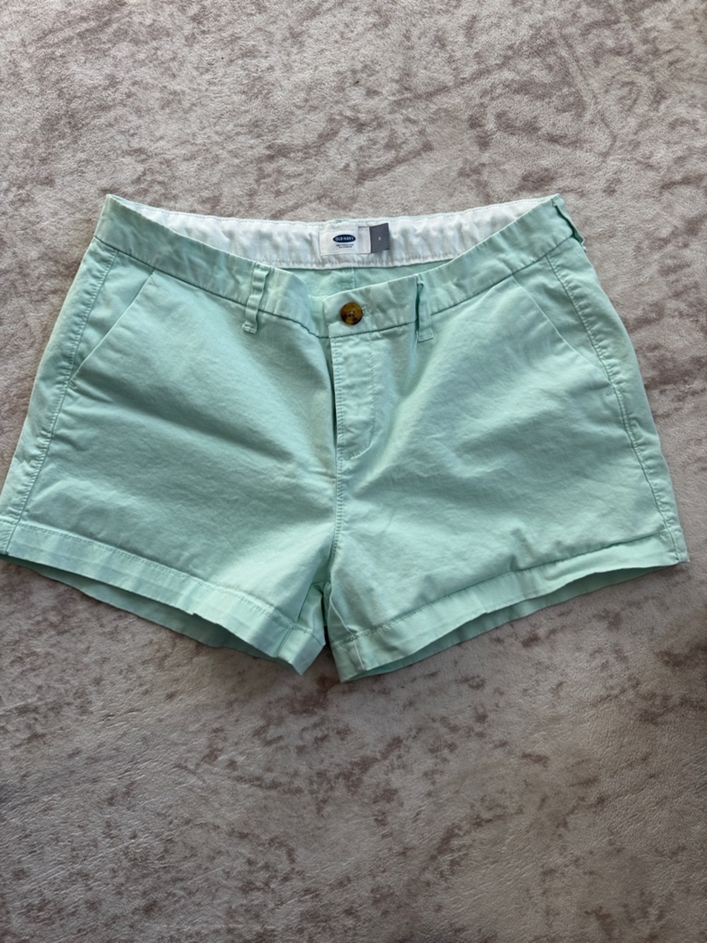 Old Navy Light Mint Women's Chino Shorts